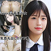 【無料フルDL】水色ワンピ紺リボンちゃん028｜y028
